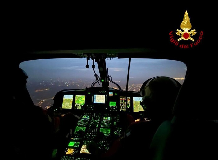 Intervento di soccorso sul Montorfano nel Vco: recuperati con l'elicottero Drago 153 di Malpensa quattro anziani escursionisti in difficoltà