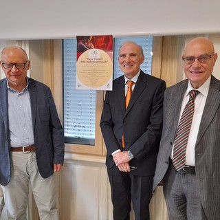 Da sinistra, Guido Bonoldi, Paolo Genoni ed Enrico Maria Tacchi