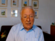 Federico Faggin durante la videoconferenza di oggi con sindaco, assessore e stampa