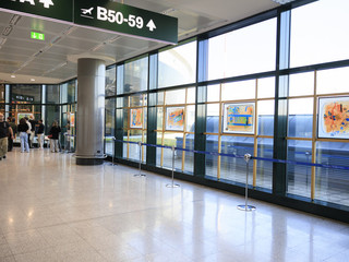 L'inaugurazione della mostra a Malpensa (credits Malapelle) L'inaugurazione della mostra a Malpensa (credits Malapelle)