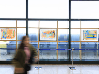 L'inaugurazione della mostra a Malpensa (credits Malapelle) L'inaugurazione della mostra a Malpensa (credits Malapelle)