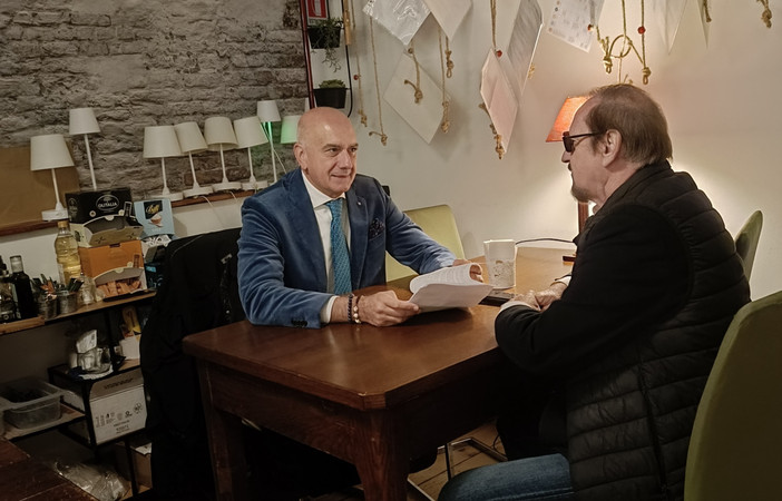 Furio Artoni con Walter Piazza Furio Artoni con Walter Piazza