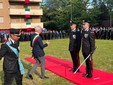Alcuni momenti della cerimonia tenutasi questo pomeriggio al Comando Provinciale di Varese