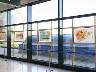 L'inaugurazione della mostra a Malpensa (credits Malapelle) L'inaugurazione della mostra a Malpensa (credits Malapelle)