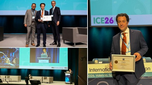 Il varesino Filippo Fagnani premiato a Valencia per il suo contributo all'innovazione in chirurgia urologica