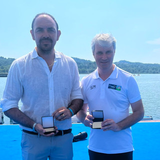 Pierpaolo Frattini e Davide Galimberti alla Schiranna