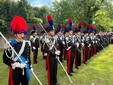 Alcuni momenti della cerimonia tenutasi questo pomeriggio al Comando Provinciale di Varese