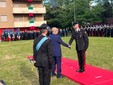 Alcuni momenti della cerimonia tenutasi questo pomeriggio al Comando Provinciale di Varese