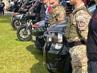 Alcuni momenti della cerimonia tenutasi questo pomeriggio al Comando Provinciale di Varese