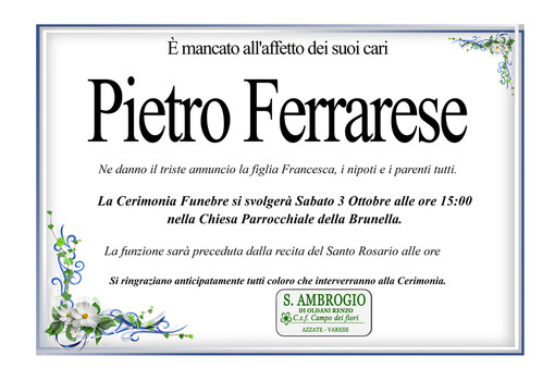 Pietro Ferrarese Pietro Ferrarese