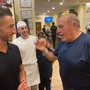 Fabrizio Castori, 72 anni, oggi alla Paranza di Varese con i padroni di casa Pietro e Attilio Fabrizio Castori, 72 anni, oggi alla Paranza di Varese con i padroni di casa Pietro e Attilio