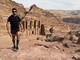 Fulvio Rinaldi a Petra. Nella gallery, alcune foto della sua corsa in Giordania e verso la vetta del Kilimanjaro