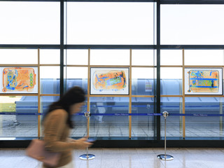 L'inaugurazione della mostra a Malpensa (credits Malapelle) L'inaugurazione della mostra a Malpensa (credits Malapelle)