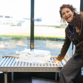 L'inaugurazione della mostra a Malpensa (credits Malapelle)