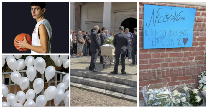 (foto del funerale da ilSaronno.it) (foto del funerale da ilSaronno.it)