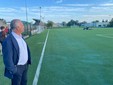 Foghinazzi all'inaugurazione del campetto in sintetica di Gavirate qui e nella foto successiva Foghinazzi all'inaugurazione del campetto in sintetica di Gavirate qui e nella foto successiva