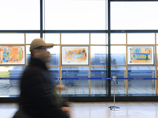 L'inaugurazione della mostra a Malpensa (credits Malapelle) L'inaugurazione della mostra a Malpensa (credits Malapelle)