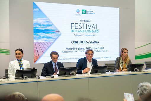 Presentato il Festival dei Laghi Lombardi 2023: anche il Varesotto protagonista