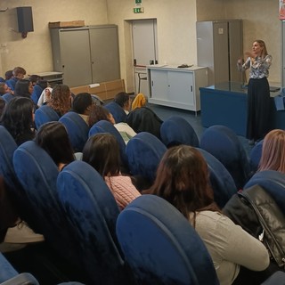 Un incontro degli studenti dello Stein con una professionista