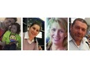 Le cinque vittime del tragico incidente (foto tratta da Vconews.it) Le cinque vittime del tragico incidente (foto tratta da Vconews.it)