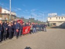 Il presidio dei lavoratori della ArgoClima di Gallarate Il presidio dei lavoratori della ArgoClima di Gallarate