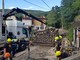 La realizzazione a tempo di record del ponte provvisorio in via Bravo Livio a Ca' de Monti