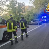 Le immagini dell'incidente stradale sulla statale a Gemonio Le immagini dell'incidente stradale sulla statale a Gemonio