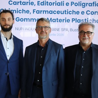 Da sinistra: Galli, Salmini, Baldan Da sinistra: Galli, Salmini, Baldan