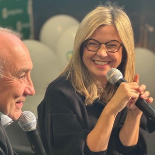 Nella foto il presidente della Federazione Nazionale Cavalli di Confagricoltura Ferruccio Badi e Maria Chiara Gadda Nella foto il presidente della Federazione Nazionale Cavalli di Confagricoltura Ferruccio Badi e Maria Chiara Gadda