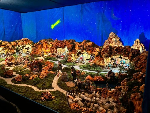 Un o dei presepi in mostra al Chiostro di Voltorre negli scorsi anni Un o dei presepi in mostra al Chiostro di Voltorre negli scorsi anni