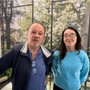 I consiglieri comunali Gianni Lucchina e Beatrice Bisanti I consiglieri comunali Gianni Lucchina e Beatrice Bisanti