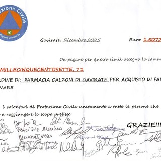 La risottata della Protezione Civile di Gavirate fa bene anche al cuore