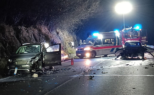 La foto dell'incidente di Germignaga tratta da Luinonotizie.it