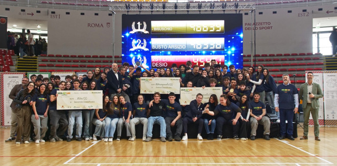 Il podio del Green Game 2026 Il podio del Green Game 2026