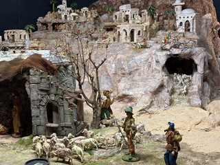 Presepi in mostra a Villa Maggioni a Gavirate