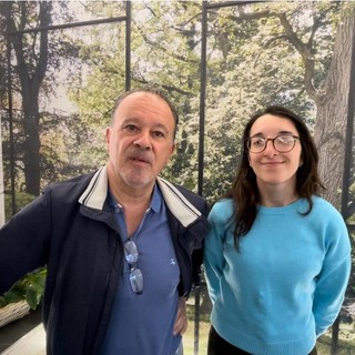 I consiglieri comunali Gianni Lucchina e Beatrice Bisanti I consiglieri comunali Gianni Lucchina e Beatrice Bisanti