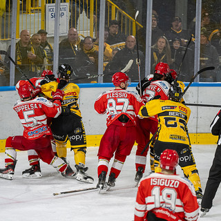 La rissa del secondo tempo non ha acceso il Varese (Foto Alessandro Galbiati)