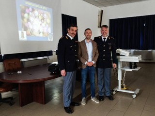 L'incontro a Comerio tra studenti e gli agenti della polizia postale