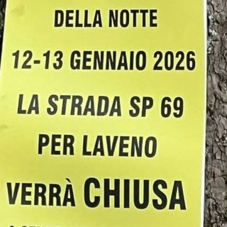 Lavori notturni sulla SP69 e interruzione dell’energia elettrica a Caldè