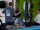 Alcuni momenti dell'allenamento della GB Rowing Team alla Schiranna