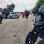 Incidente sul Sempione: motociclista a terra ai Cinque Ponti