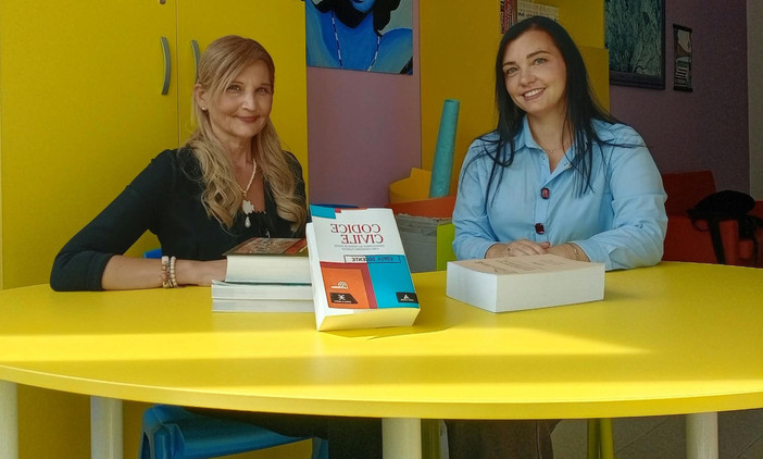 Carmen Sferlazza con Greta Forlin