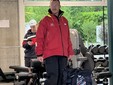 Alcuni momenti dell'allenamento della GB Rowing Team alla Schiranna