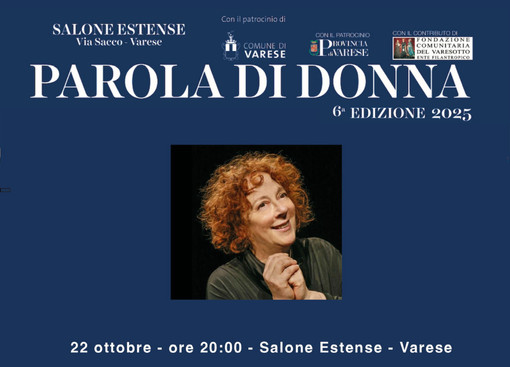 Laura Curino porta in scena “Alfonsina Alfonsina” al Salone Estense per Parola di Donna 2025 Laura Curino porta in scena “Alfonsina Alfonsina” al Salone Estense per Parola di Donna 2025