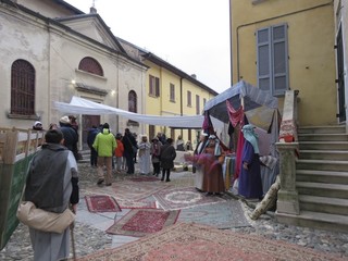 Momento del presepe vivente