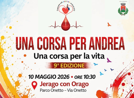 Jerago con Orago va di corsa per ricordare Andrea e aiutare i bambini malati di leucemia