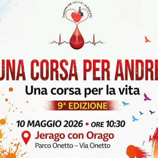 Jerago con Orago va di corsa per ricordare Andrea e aiutare i bambini malati di leucemia