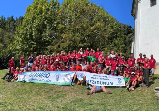 Un'immagina della passata edizione del Cammino dei Monti e dei Laghi di Leggiuno Un'immagina della passata edizione del Cammino dei Monti e dei Laghi di Leggiuno