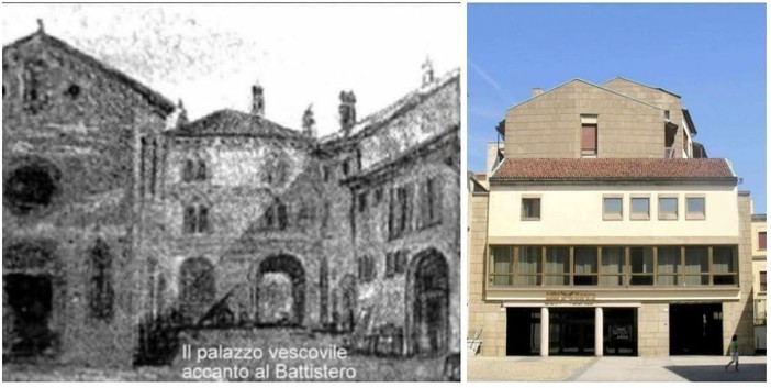 LA VARESE NASCOSTA. Piazza Battistero, quando la banca prese il posto del “Palazzo del vescovo”