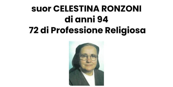 Varese e Luvinate piangono suor Celestina: «Commozione e profonda gratitudine» Varese e Luvinate piangono suor Celestina: «Commozione e profonda gratitudine»